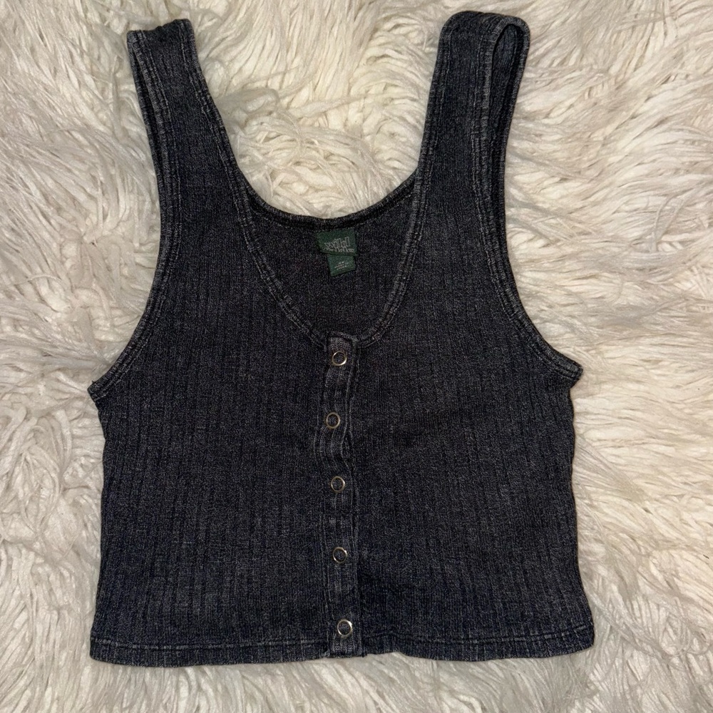 Wild Fable Button-Up Top